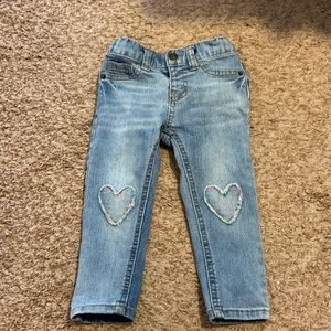🎉5 for $25🎉 Cat and Jack heart jeans
